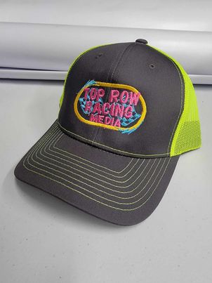 Top Row Racing Media Merchandise