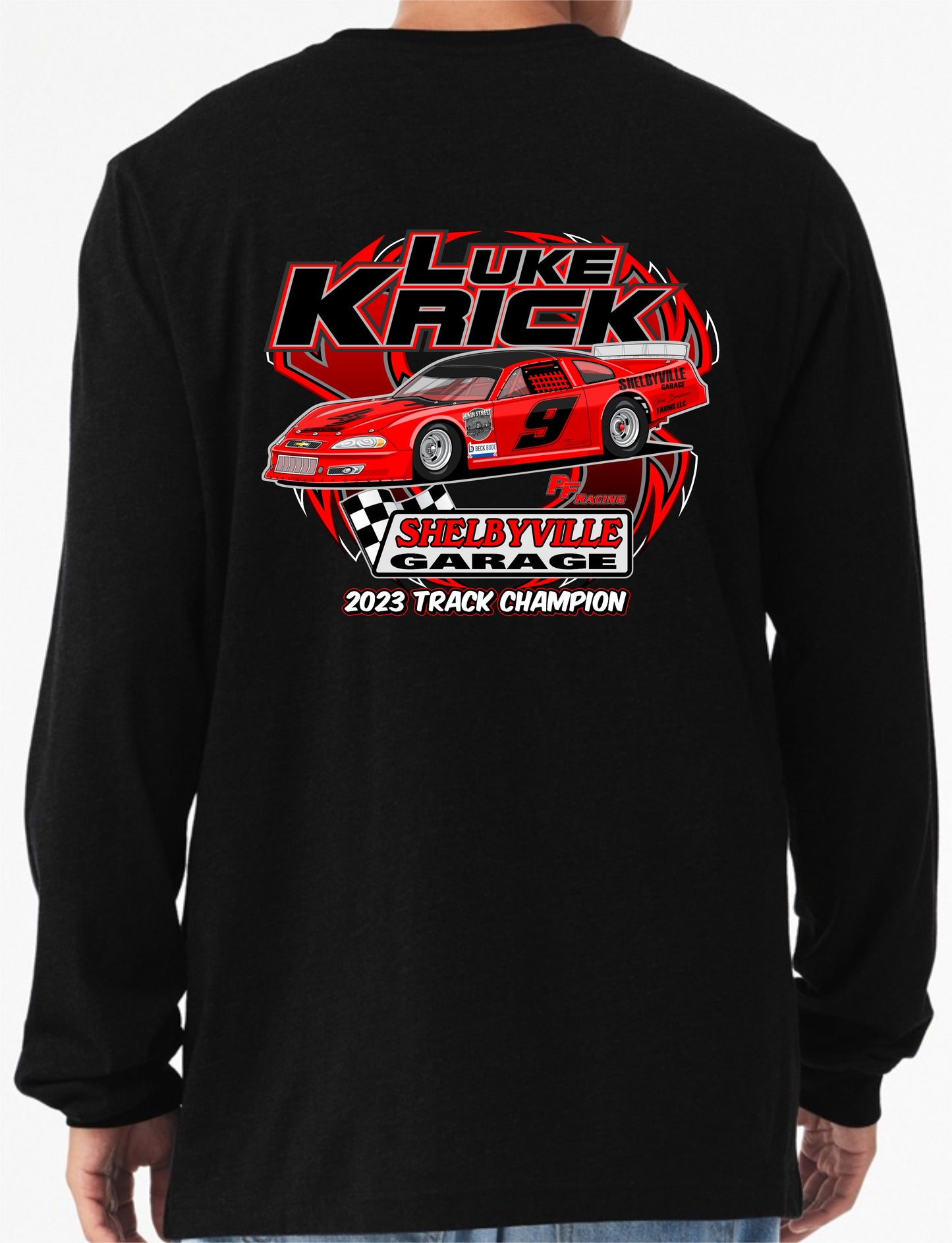 Luke Krick 2023 Track Champion Apparel