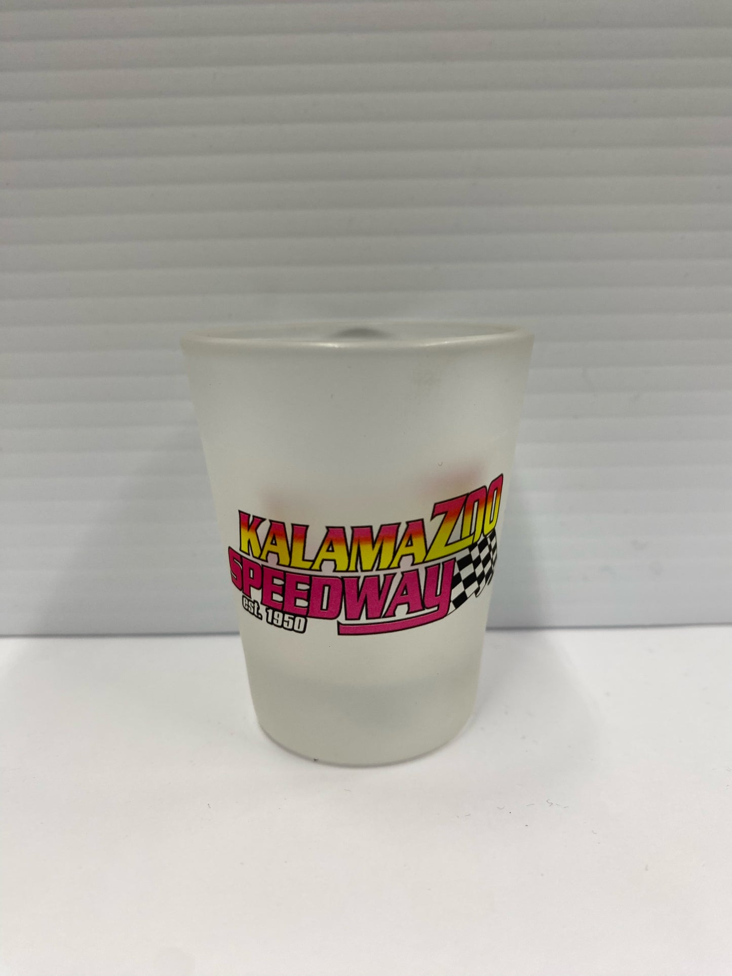 Kalamazoo Speedway Shot Glasses