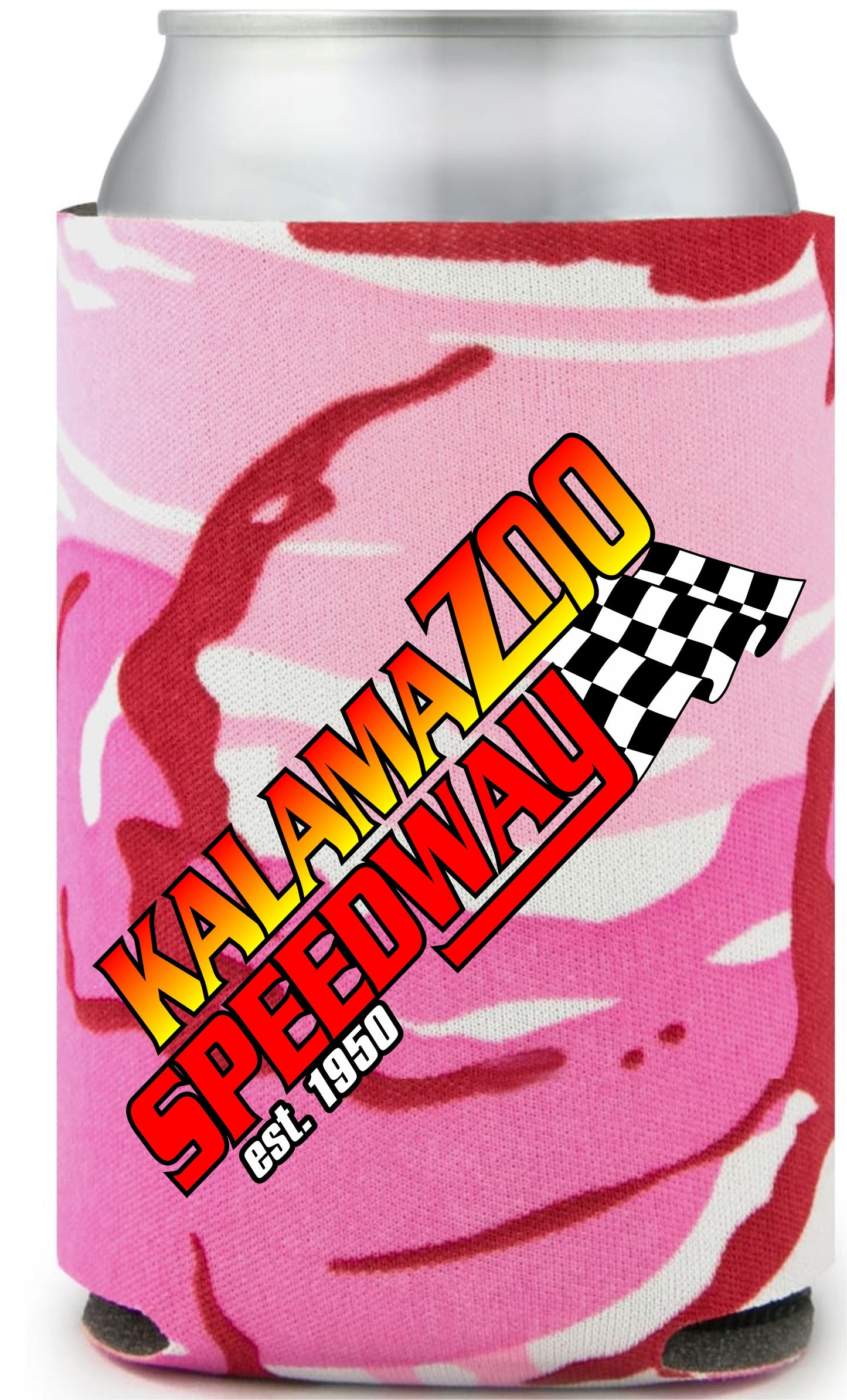 Kalamazoo Speedway Can Koozie