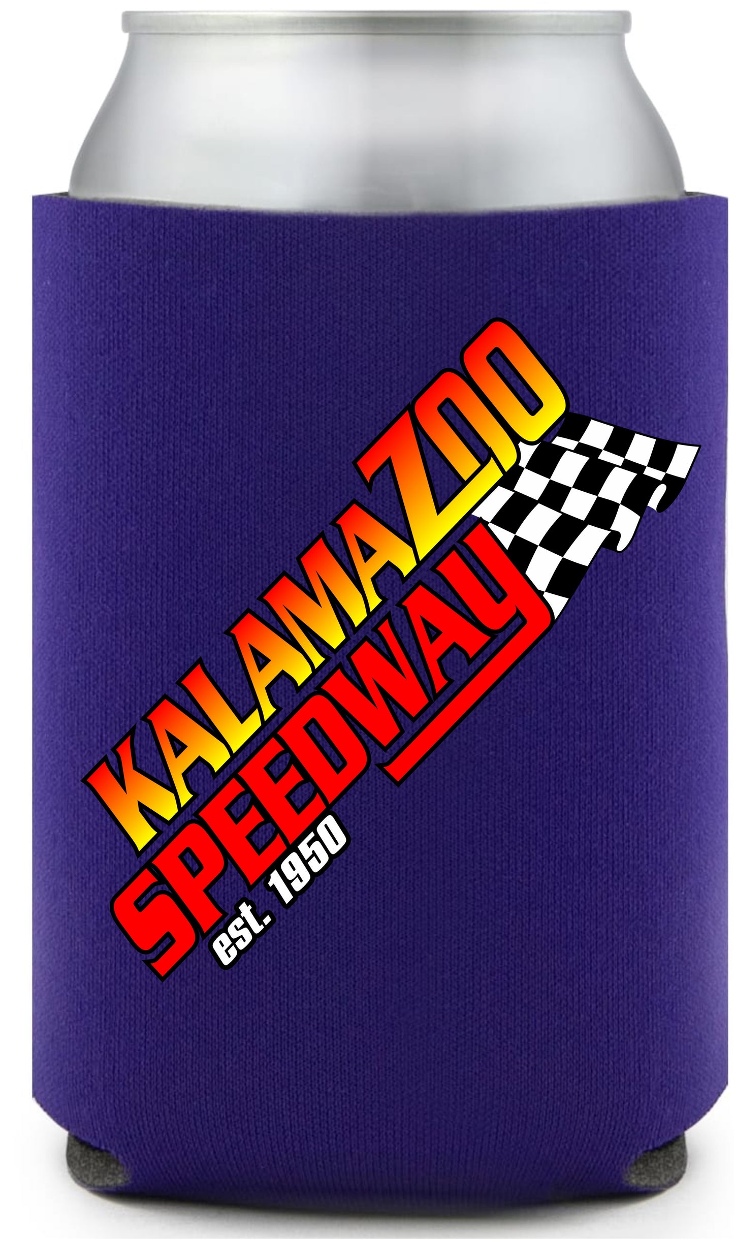 Kalamazoo Speedway Can Koozie